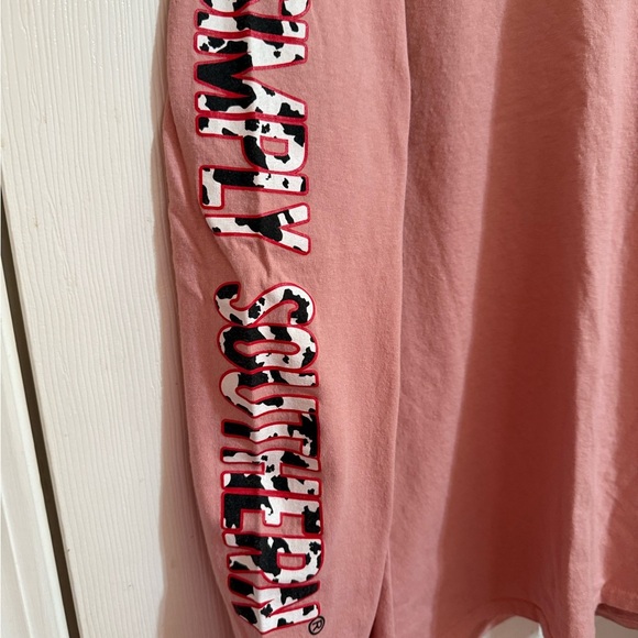 Simply Southern North Carolina Girl Long Sleeve Tee Shirt - Picture 7 of 9